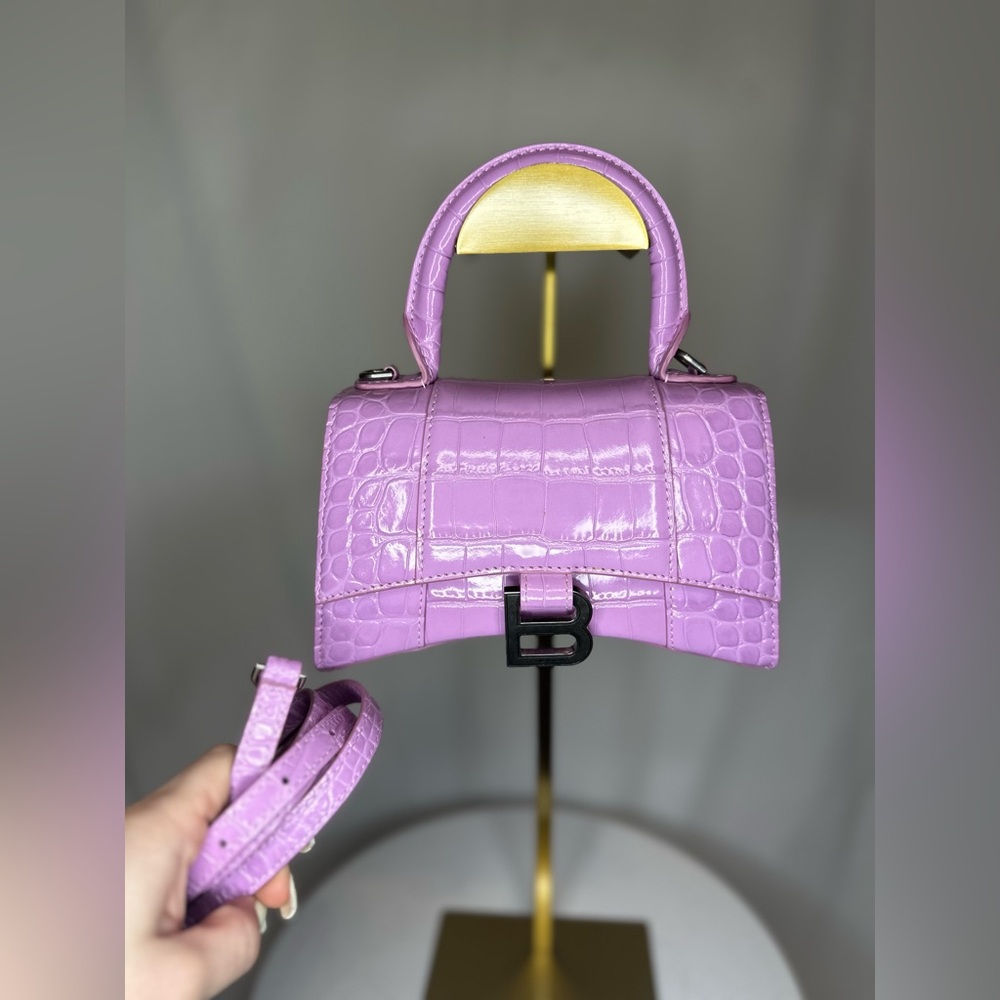 Balenciaga XS Hourglass Top Handle Bag - Picture 7 of 7
